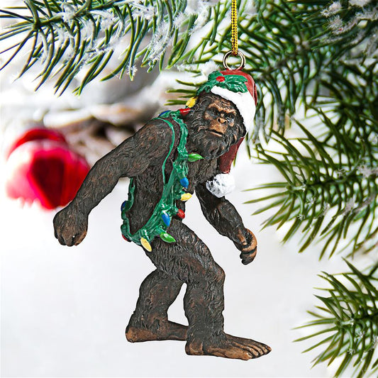 BIGFOOT THE HOLIDAY YETI ORNAMENT