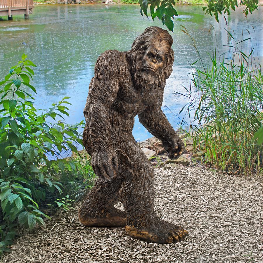 MEDIUM BIGFOOT THE GARDEN YETI STATUE NR