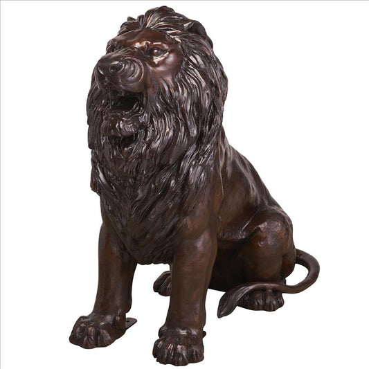 RIGHT SENTINEL LION BRONZE FRT-NR