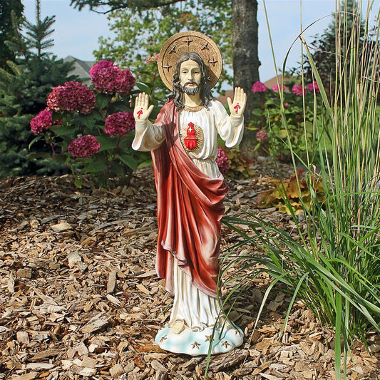 SACRED HEART OF JESUS STATUE NR