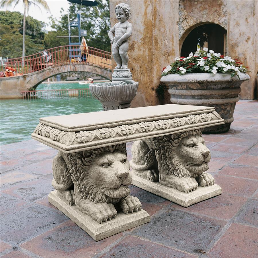 GRAND LION BENCH OF ST JOHNS SQUARE NR
