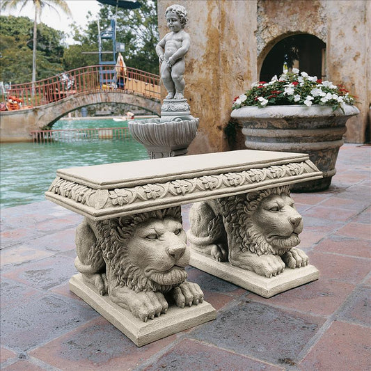 GRAND LION BENCH OF ST JOHNS SQUARE NR